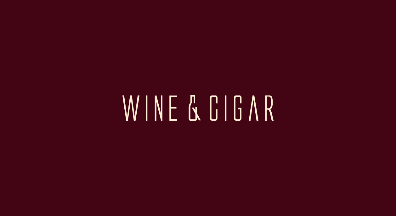 红酒雪茄吧logo设计+VI设计