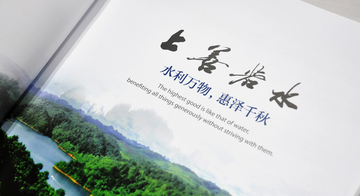 水利部企业形象宣传画册设计